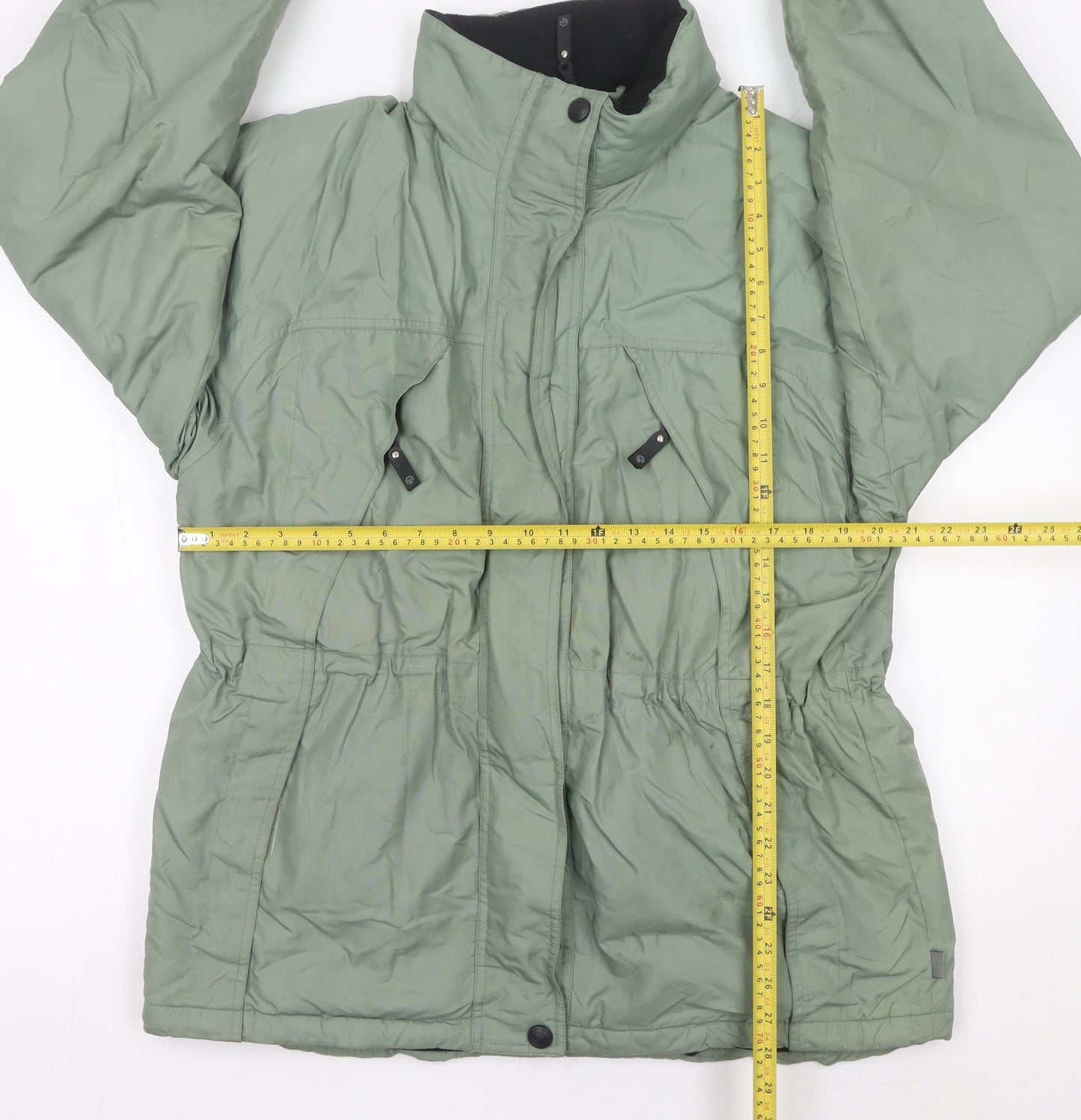 Womens UK Size L Hawkshead Green Parka Coat