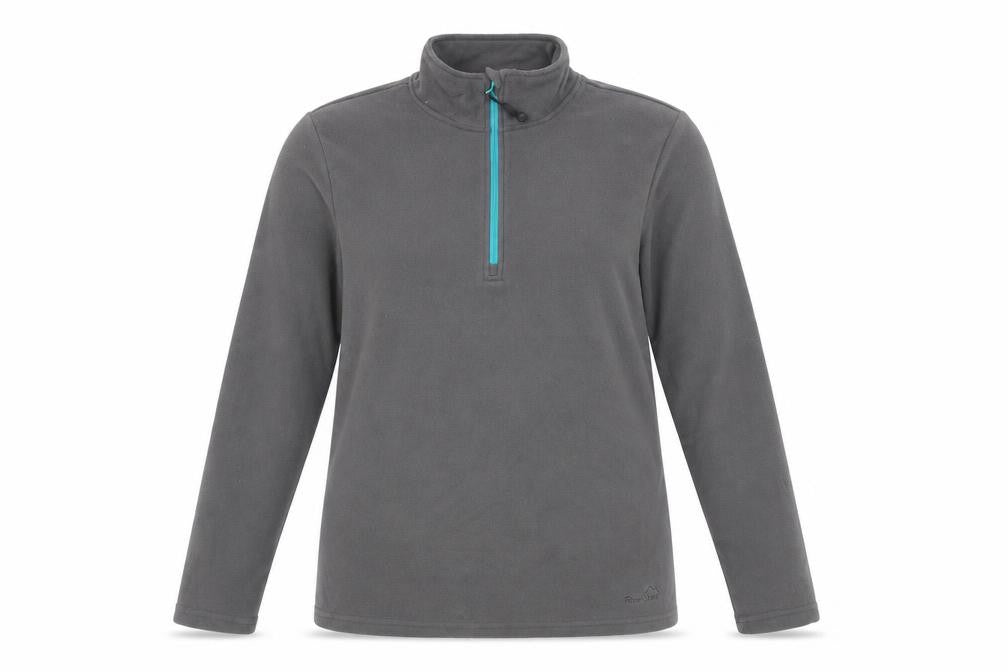 Peter Storm Women’s Grey Fleece Pullover Sweatshirt Size 14