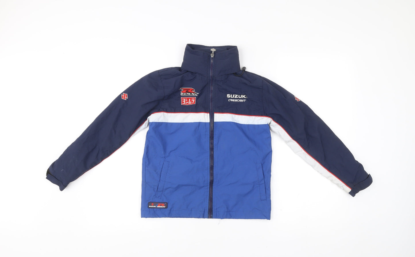 Suzuki Boys Blue 7-8 Years Windbreaker Jacket Crescent Official Merchandise