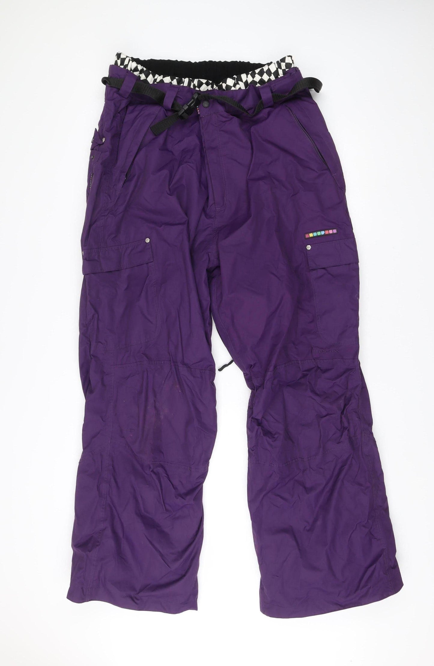 Trespass Mens Purple 2XL Snow Pants Waterproof Skiing Trousers
