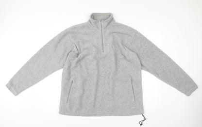 Mens UK Size M ASICS Grey Pullover Sweatshirt