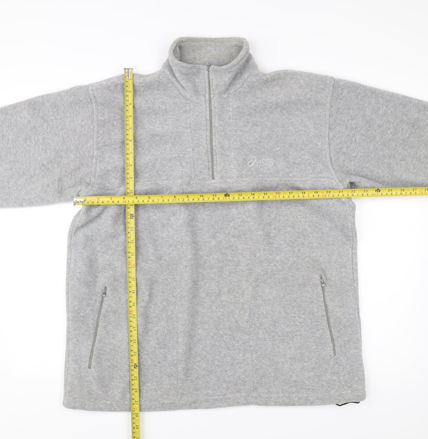 Mens UK Size M ASICS Grey Pullover Sweatshirt