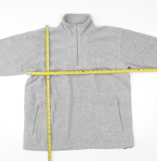 Mens UK Size M ASICS Grey Pullover Sweatshirt
