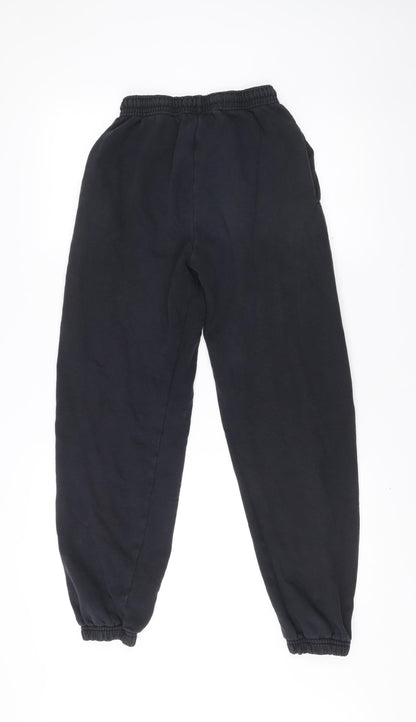 Fruit of the Loom Womens Black XS Jogger Fleece Sweatpants