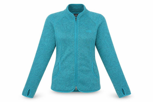 The North Face Women's Blue Small Fleece Jacket Full Zip Outdoor