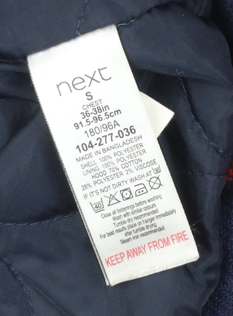 Mens UK Size S NEXT Red Casual Jacket