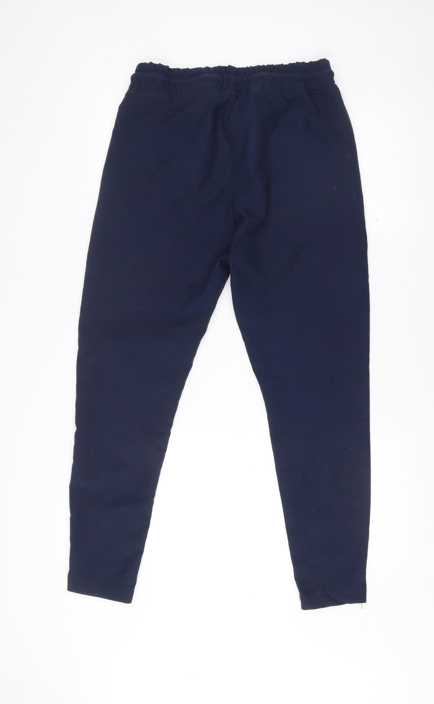 SikSilk Mens Blue Jogger Trousers Size M Polyester Slim Fit