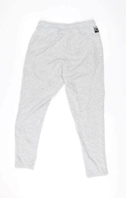 Puma Men’s Grey Sweatpants Joggers M Regular Fit Sportswear