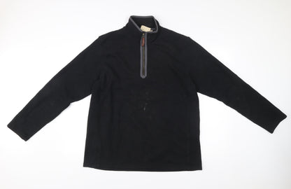 Mens UK Size L Mountain Warehouse Black Pullover Sweatshirt