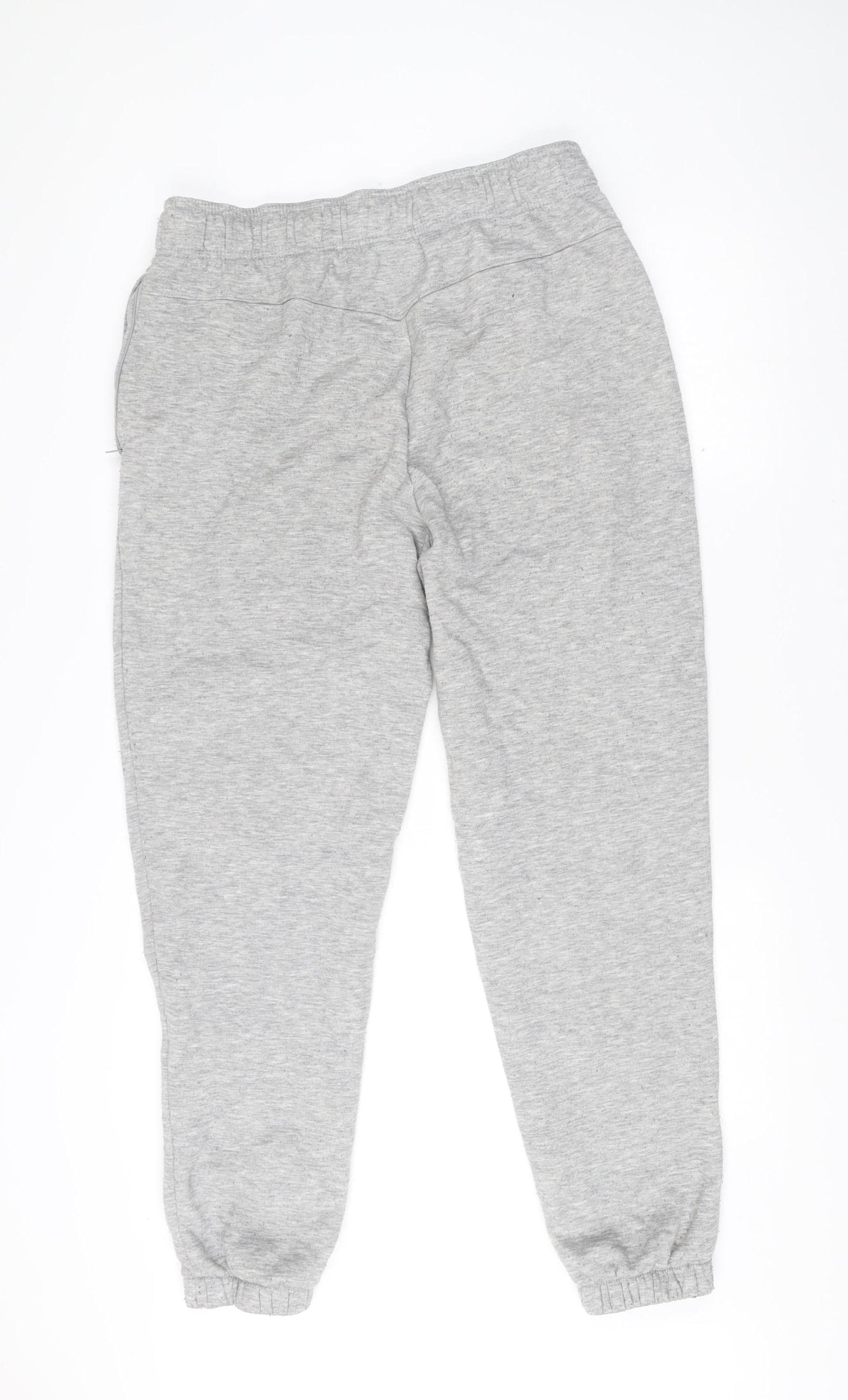 Lonsdale Mens Grey Sweatpants Joggers L Regular Fit Fleece Activewear