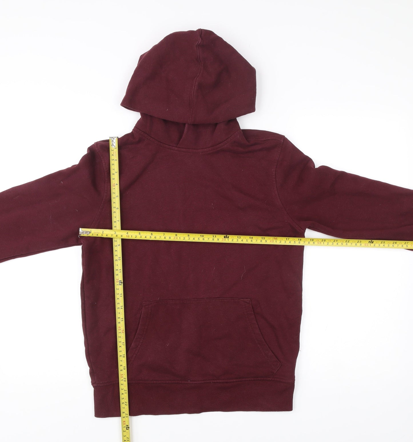 Mens UK Size XS Gap Red Pullover Hoodie