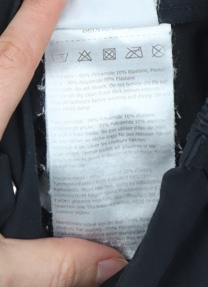 Regatta Men’s Black Cargo Shorts Size 38 Outdoor Elastic Waist