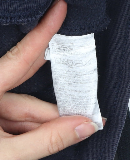 Gap Men’s Blue Jogger Sweatpants M Cotton Blend Fleece Tapered