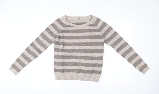 Womens UK Size 12 FatFace Grey Pullover Jumper