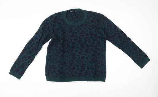 Womens UK Size S French Connection Green Pullover Jumper