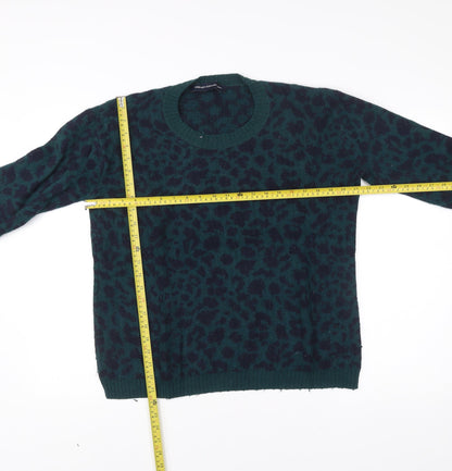 Womens UK Size S French Connection Green Pullover Jumper