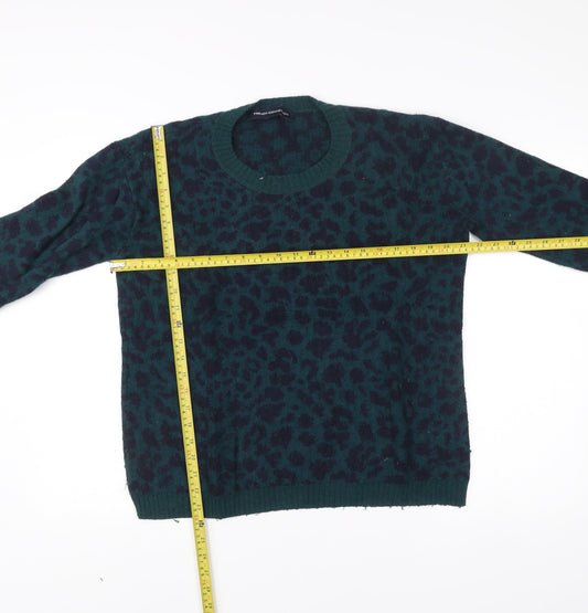 Womens UK Size S French Connection Green Pullover Jumper