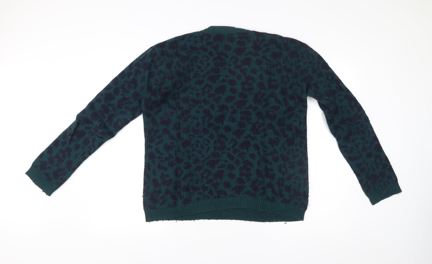 Womens UK Size S French Connection Green Pullover Jumper