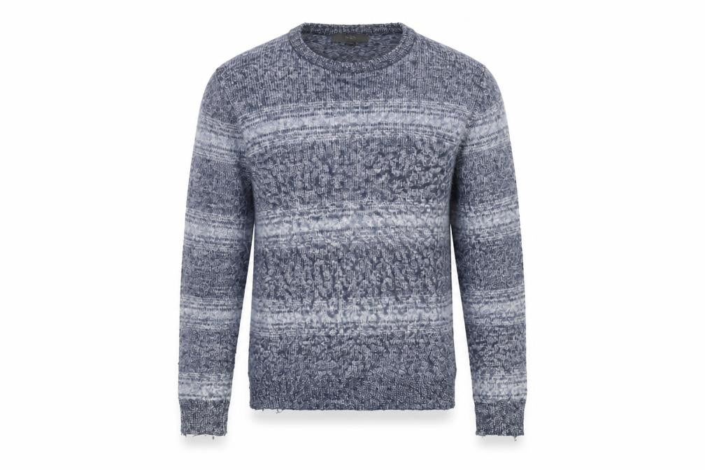 Mens UK Size M Marks and Spencer Blue Pullover Jumper