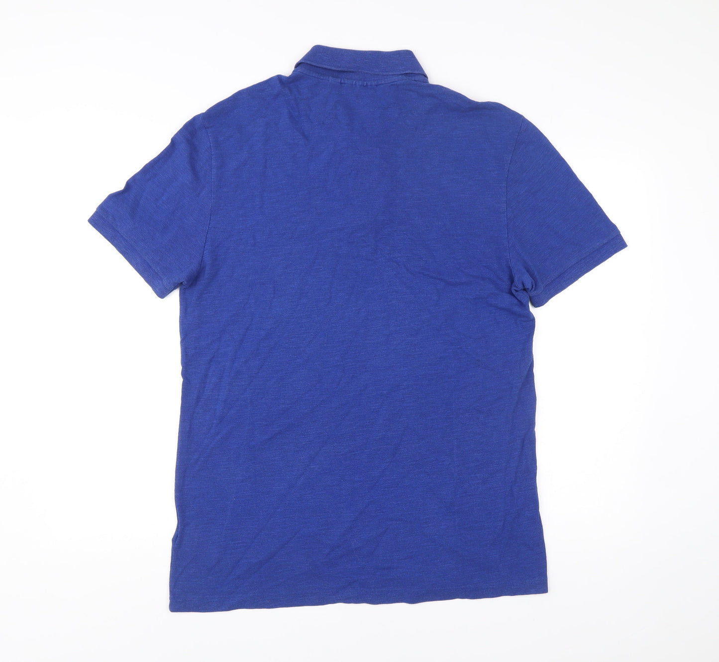 Lacoste Men’s Blue Slim Fit Polo Shirt Size L Short Sleeve