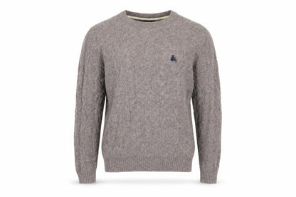 Mens UK Size S Simon Carter Beige Pullover Jumper