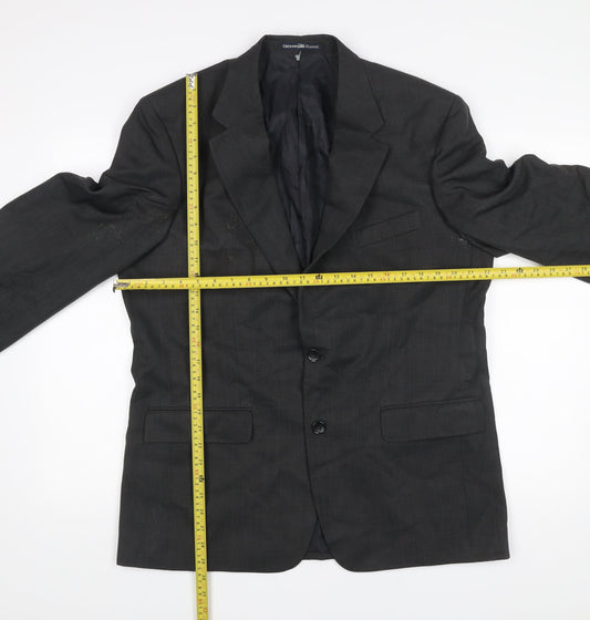Mens UK Size 42 Greenwoods Classic Regular Grey Suit Jacket