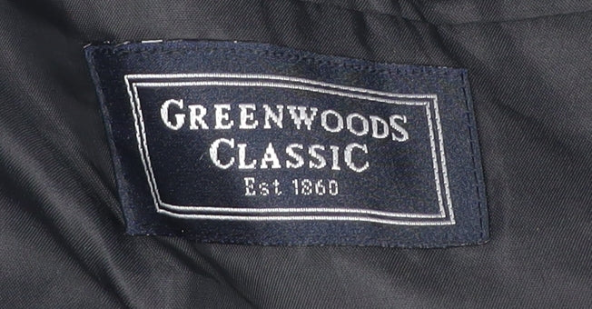 Mens UK Size 42 Greenwoods Classic Regular Grey Suit Jacket