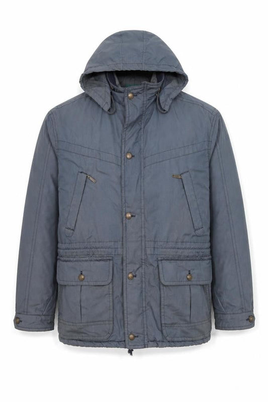 Mens UK Size 40 Baracuta Blue Parka Coat