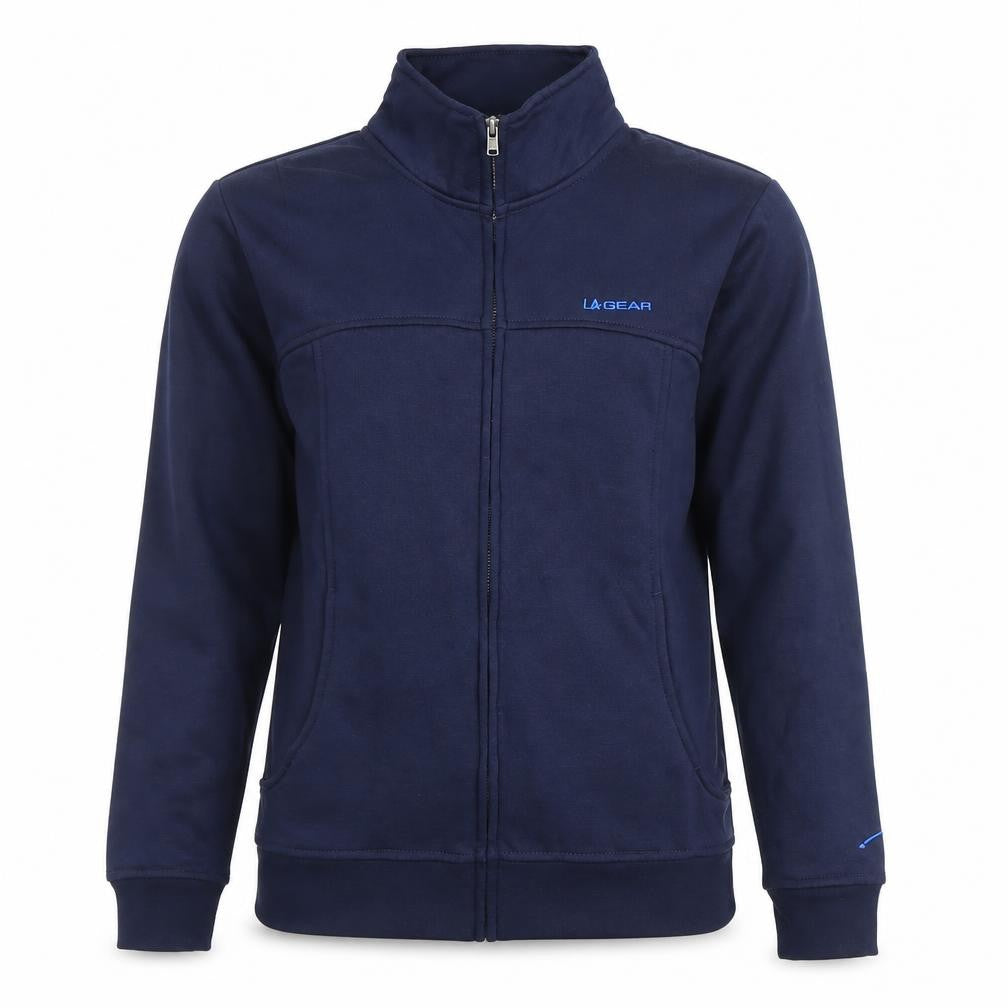 Womens UK Size 10 LA Gear Blue Full Zip Sweatshirt