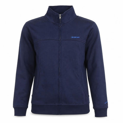 Womens UK Size 10 LA Gear Blue Full Zip Sweatshirt