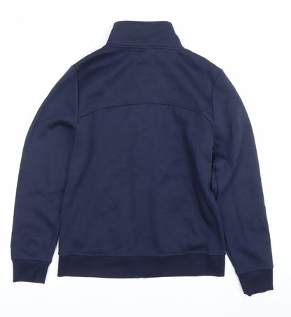 Womens UK Size 10 LA Gear Blue Full Zip Sweatshirt