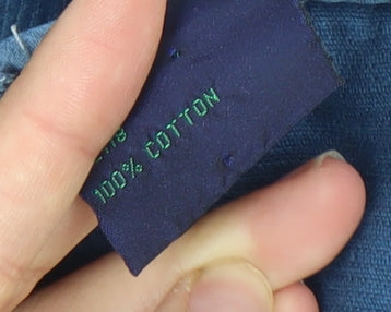 Jaeger Womens Blue Size 14 Corduroy Blazer Jacket Notch Lapel