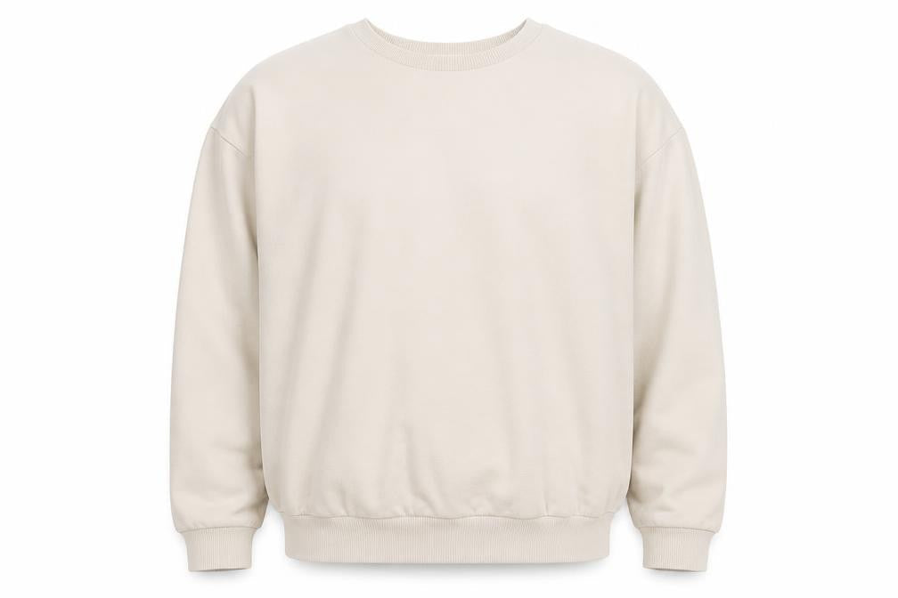 Mens UK Size L ASOS Beige Pullover Sweatshirt