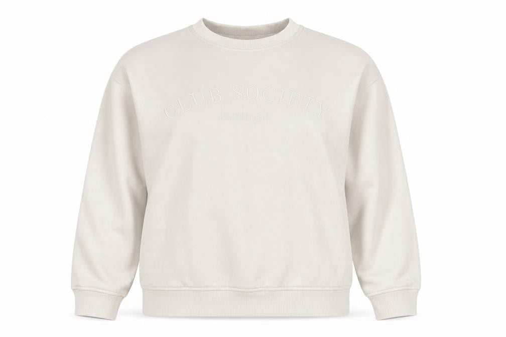 Womens UK Size 12 H&M Ivory Pullover Sweatshirt