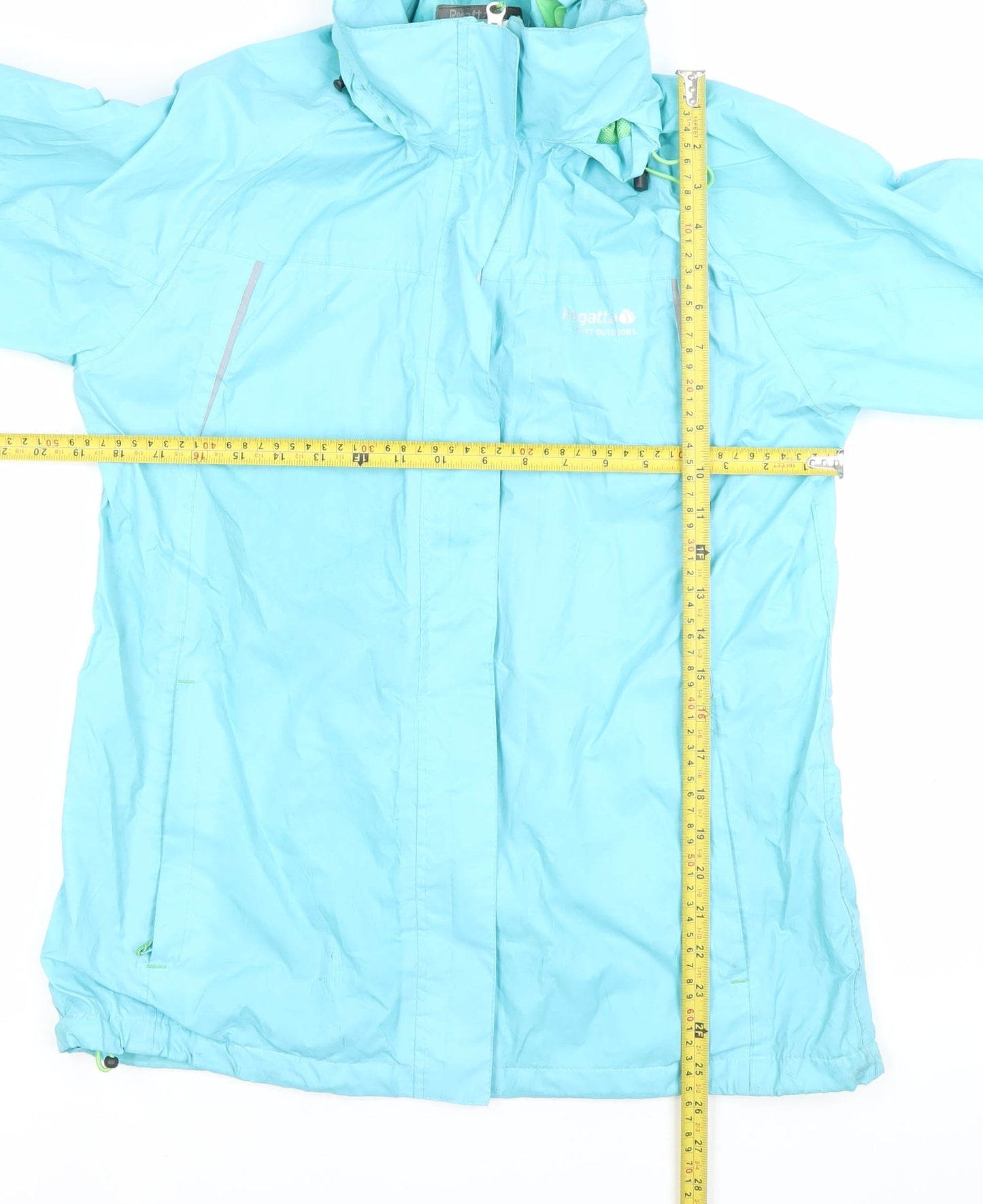 Womens UK Size 12 Regatta Blue Rain Coat
