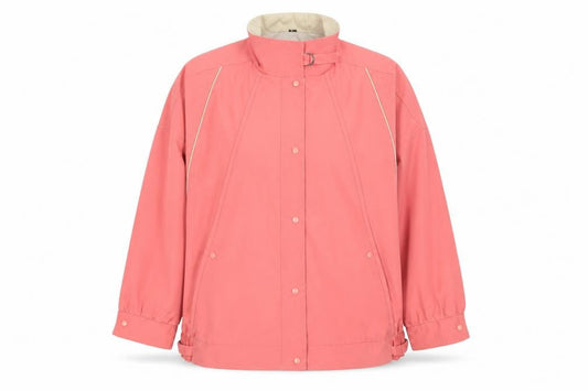 Fenwick Womens Pink Size 18 Casual Mid-Length Jacket