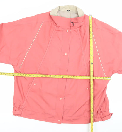 Fenwick Womens Pink Size 18 Casual Mid-Length Jacket