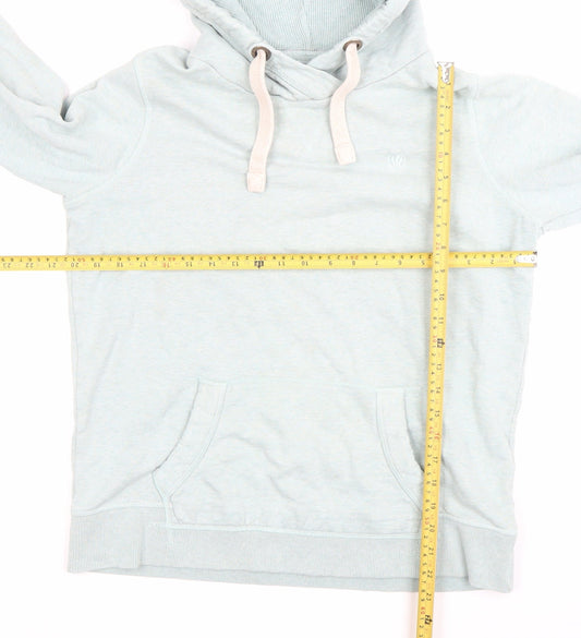 Womens UK Size 12 Fat Face Blue Pullover Hoodie