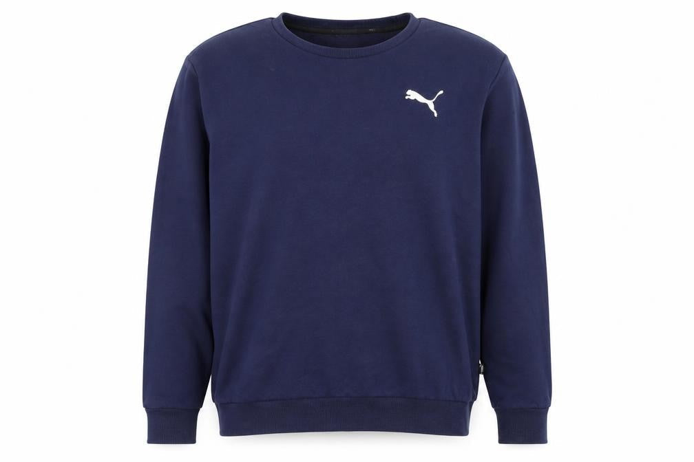 Mens UK Size L PUMA Blue Pullover Sweatshirt