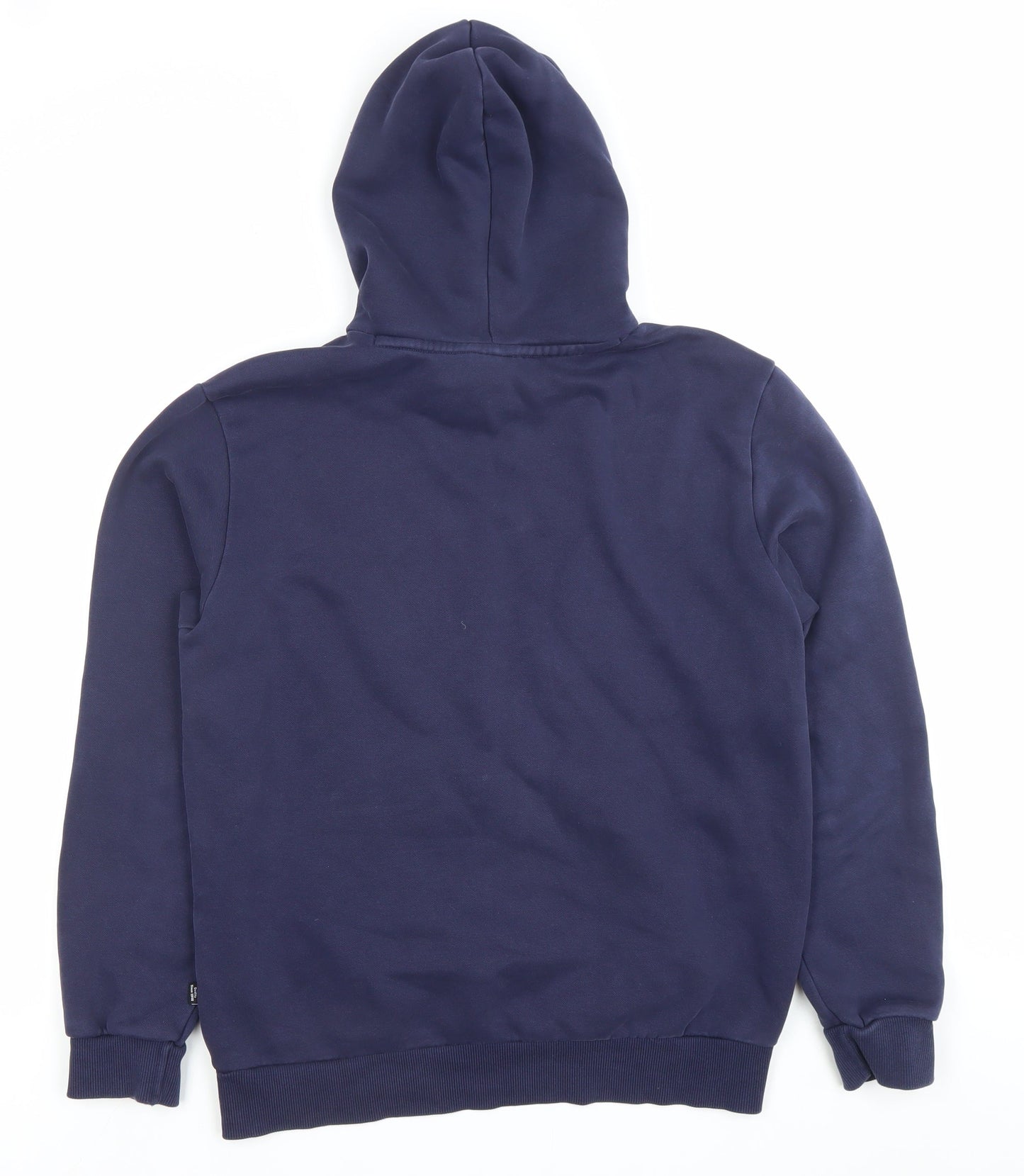 Mens UK Size S PUMA Blue Pullover Hoodie