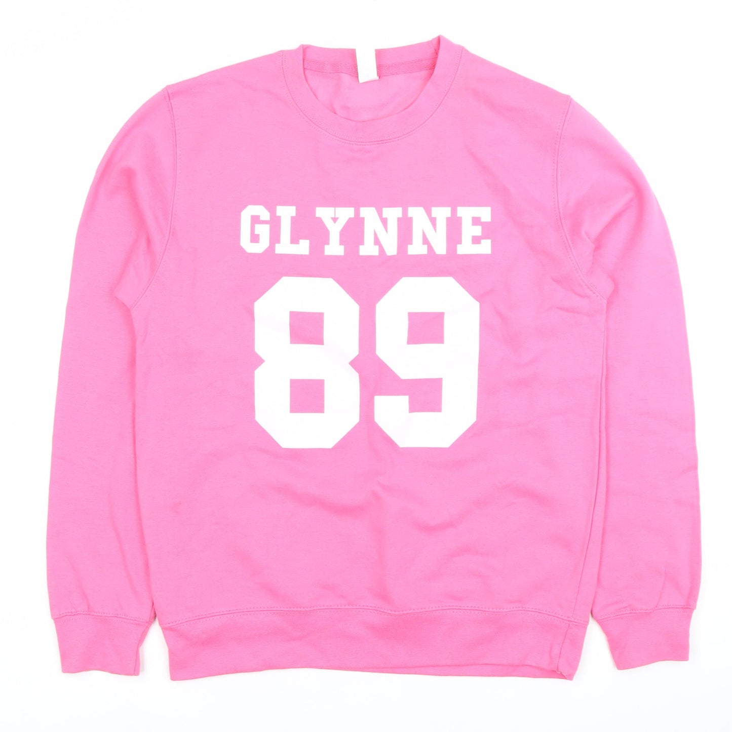 JustHoods Womens Pink Pullover Sweatshirt S Sports Graphic 89