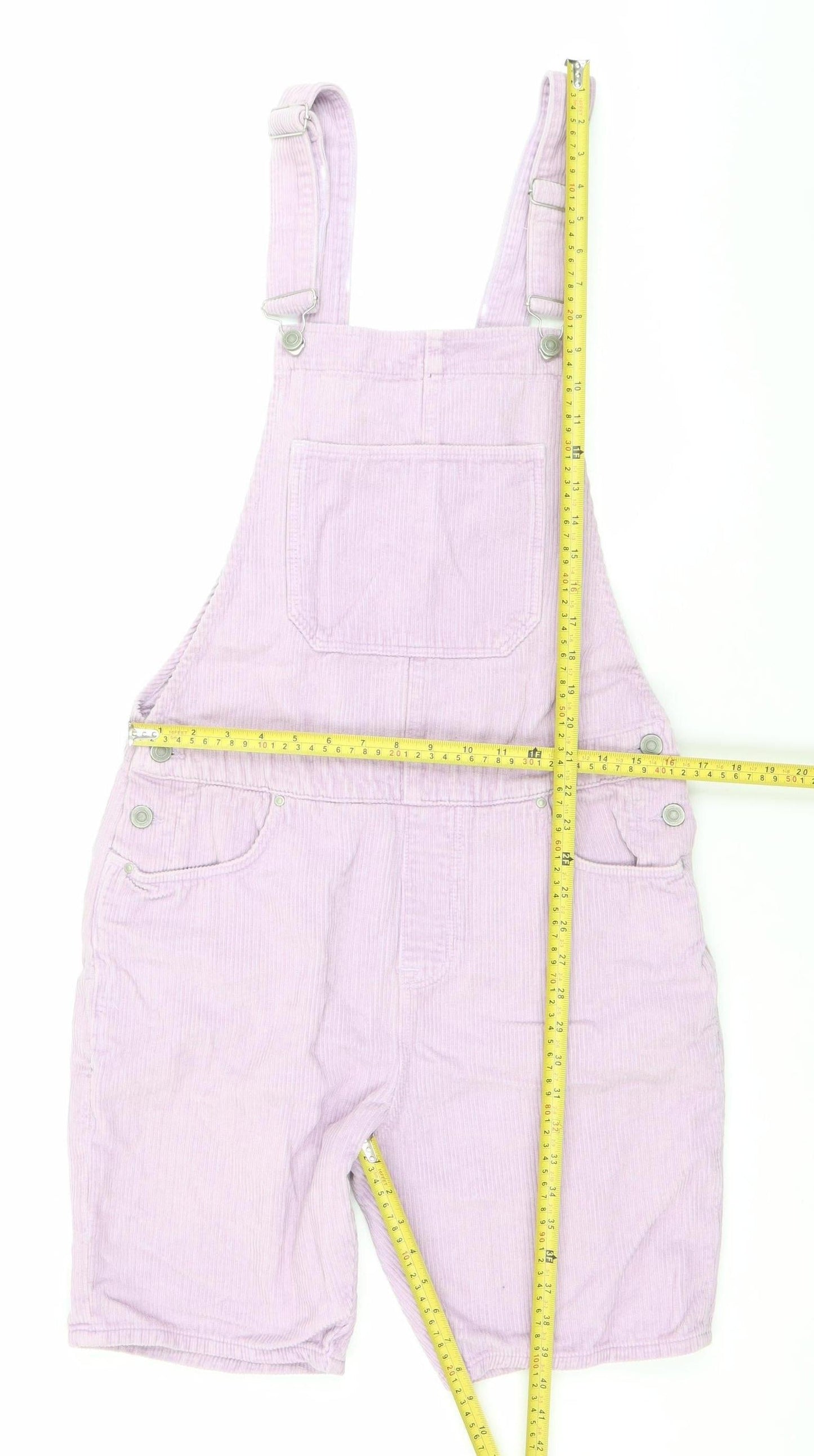 Womens UK Size XS ASOS One-Piece Purple Dungaree