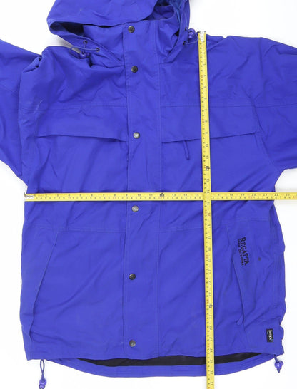 Mens UK Size S Regatta Blue Rain Coat