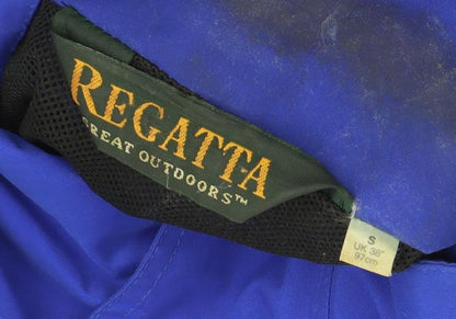Mens UK Size S Regatta Blue Rain Coat