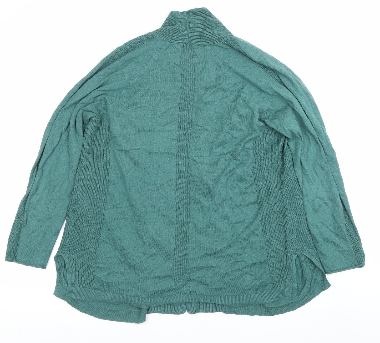 Womens UK Size 12 Olsen Green Cardigan Jumper