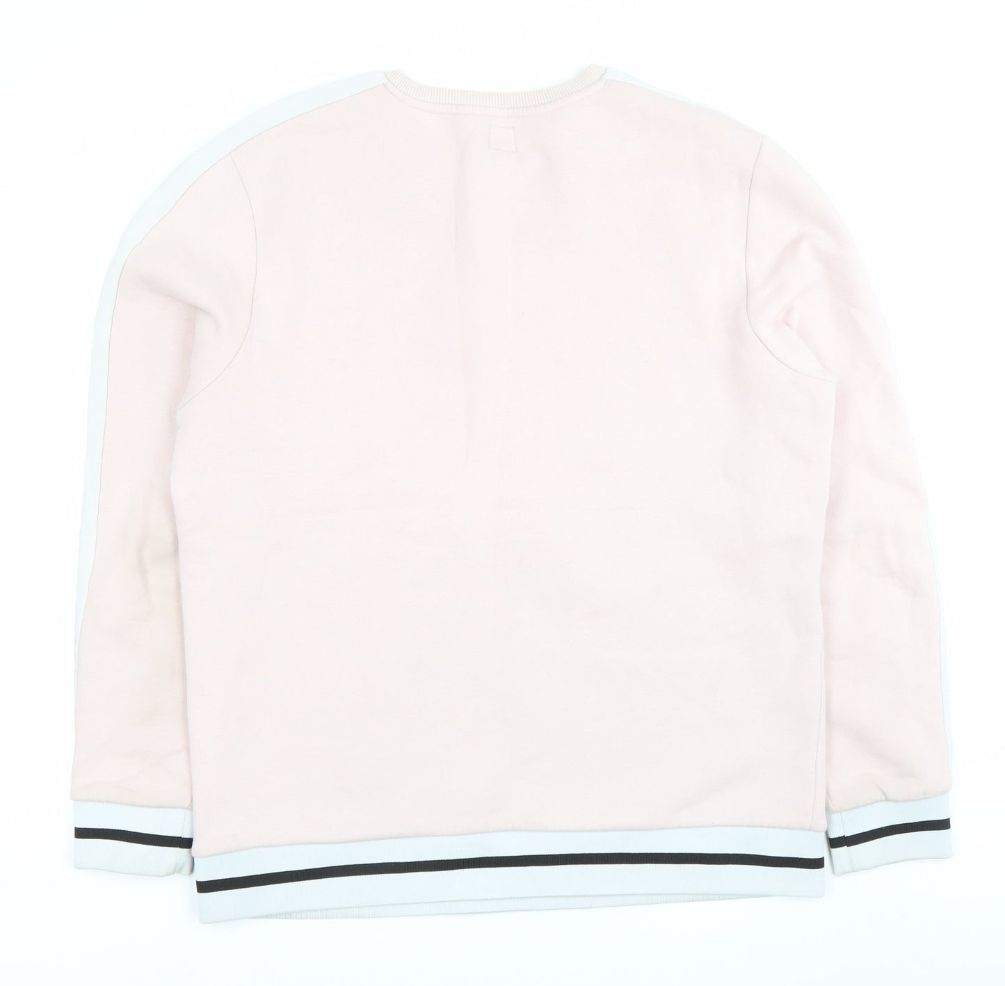 Mens UK Size XL River Island Pink Pullover Sweatshirt