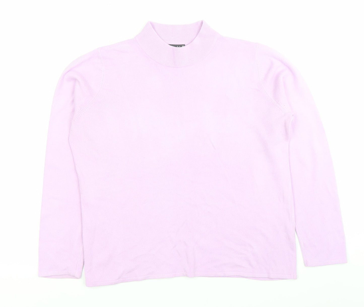 Womens UK Size M Bonmarche Purple Pullover Jumper