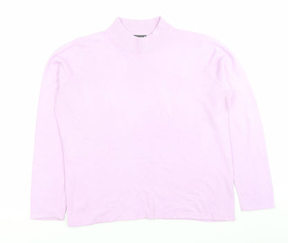 Womens UK Size M Bonmarche Purple Pullover Jumper