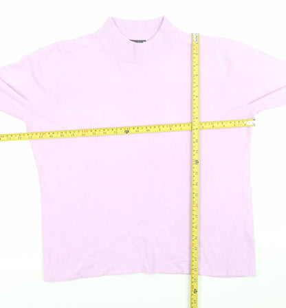 Womens UK Size M Bonmarche Purple Pullover Jumper