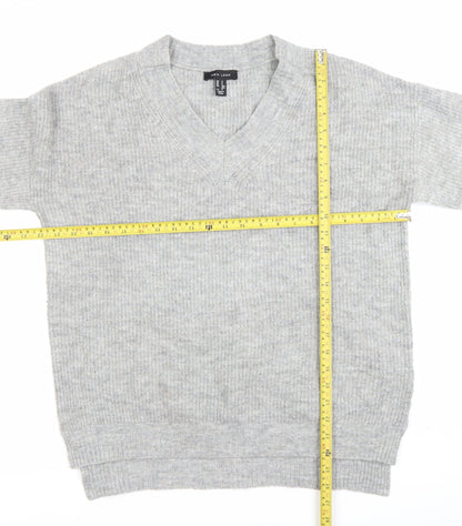 Womens UK Size S New Look Grey Pullover Jumper